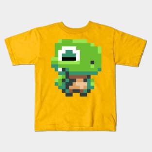 T-Rex from the dino game. Pixel art. Great for kids Kids T-Shirt